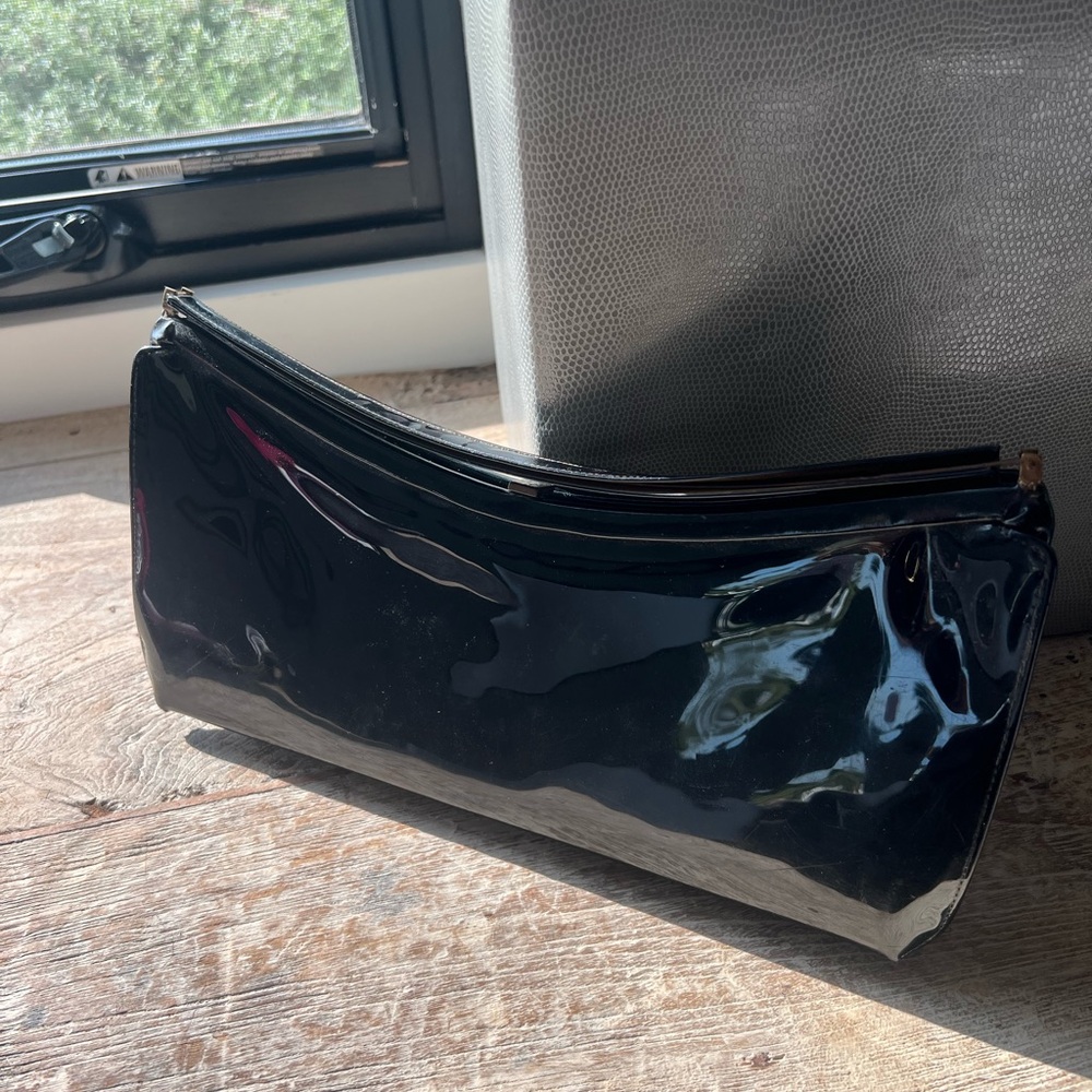 Vintage Patent Leather Clutch